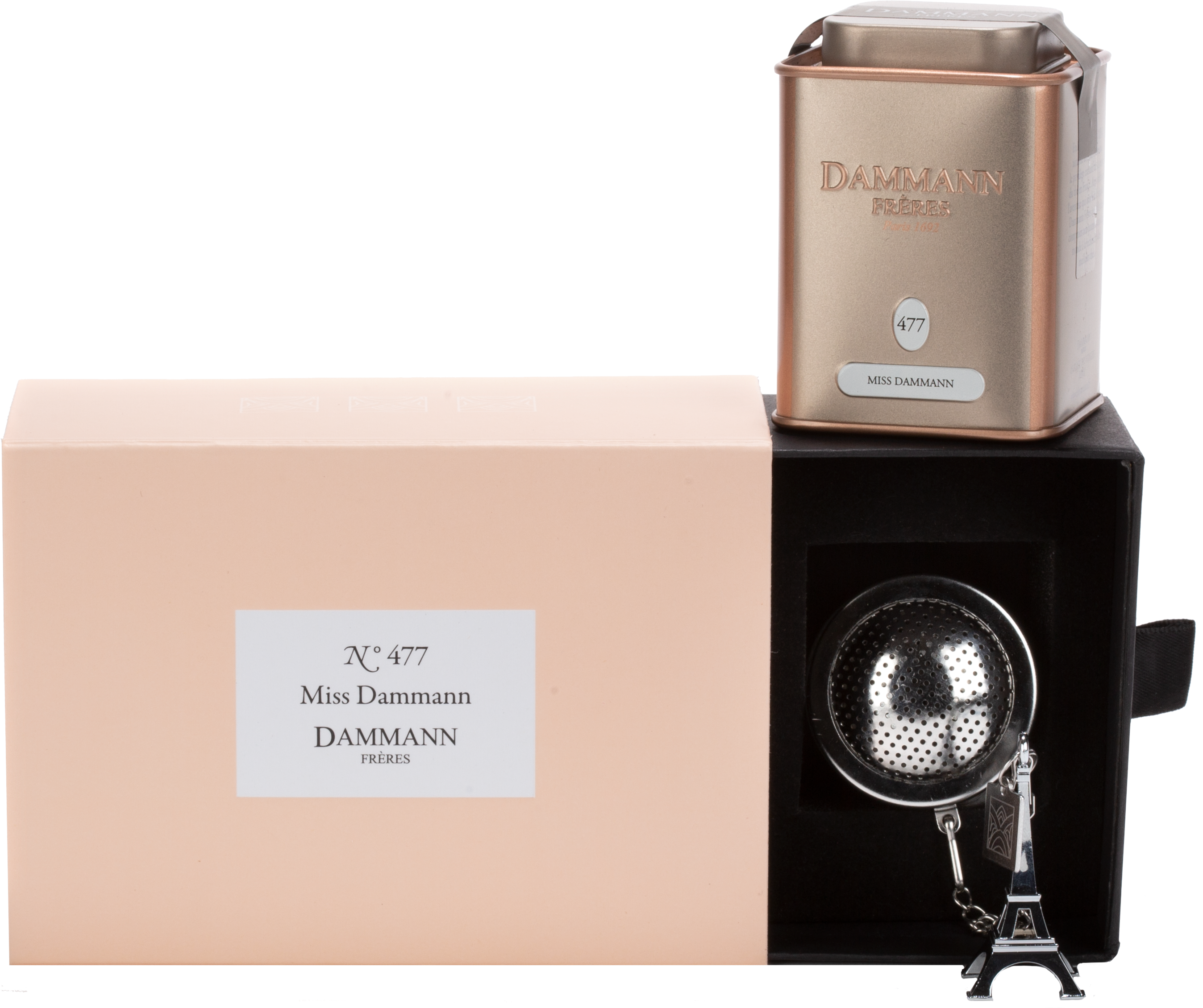 DAMMANN Frères - MISS DAMMANN No. 477 coffret cadeau thé boites