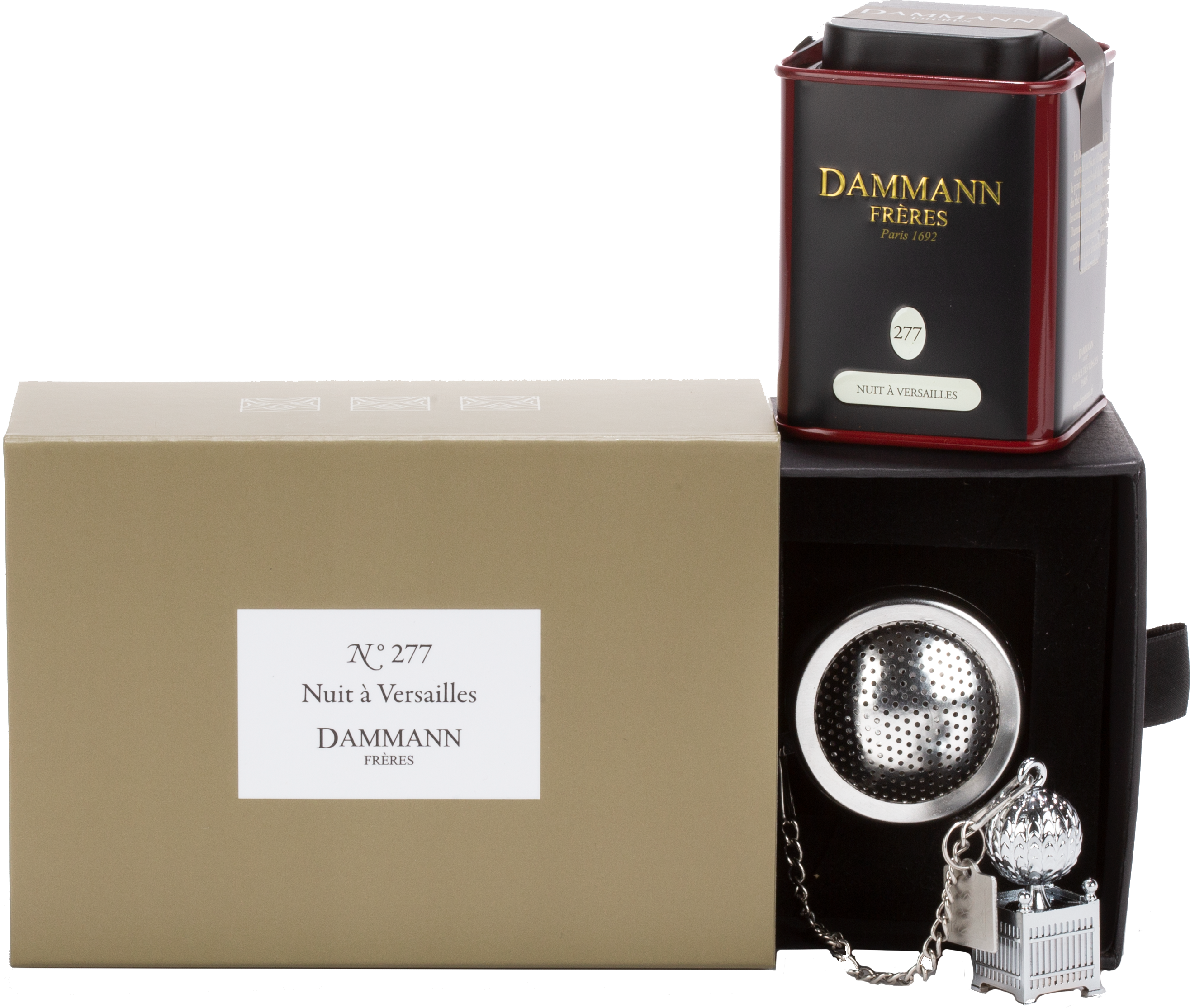 DAMMANN Frères - Nuit à Versailles No. 277 coffret cadeau thé boites