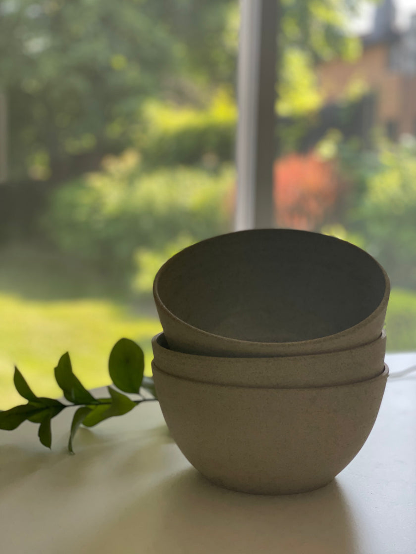 speckled sand sandstone stoneware 7.75