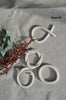 handcrafted porcelain napkin rings