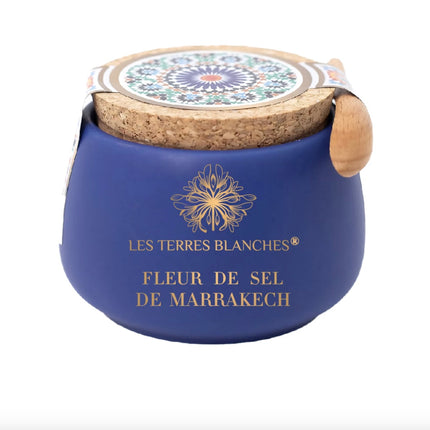 Les Terres Blanches - fleur de sel de Marrakech - with spoon