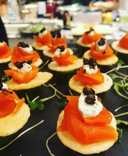 canapés by SUGO - contact us for pricing
