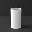 porte-bougie en porcelaine metrochic blanc premium bone - collection signature