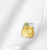 serviettes cocktail aperitivo - 100% lin