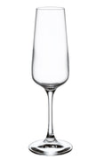 champagne crystal flute