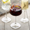 red wine crystal glass