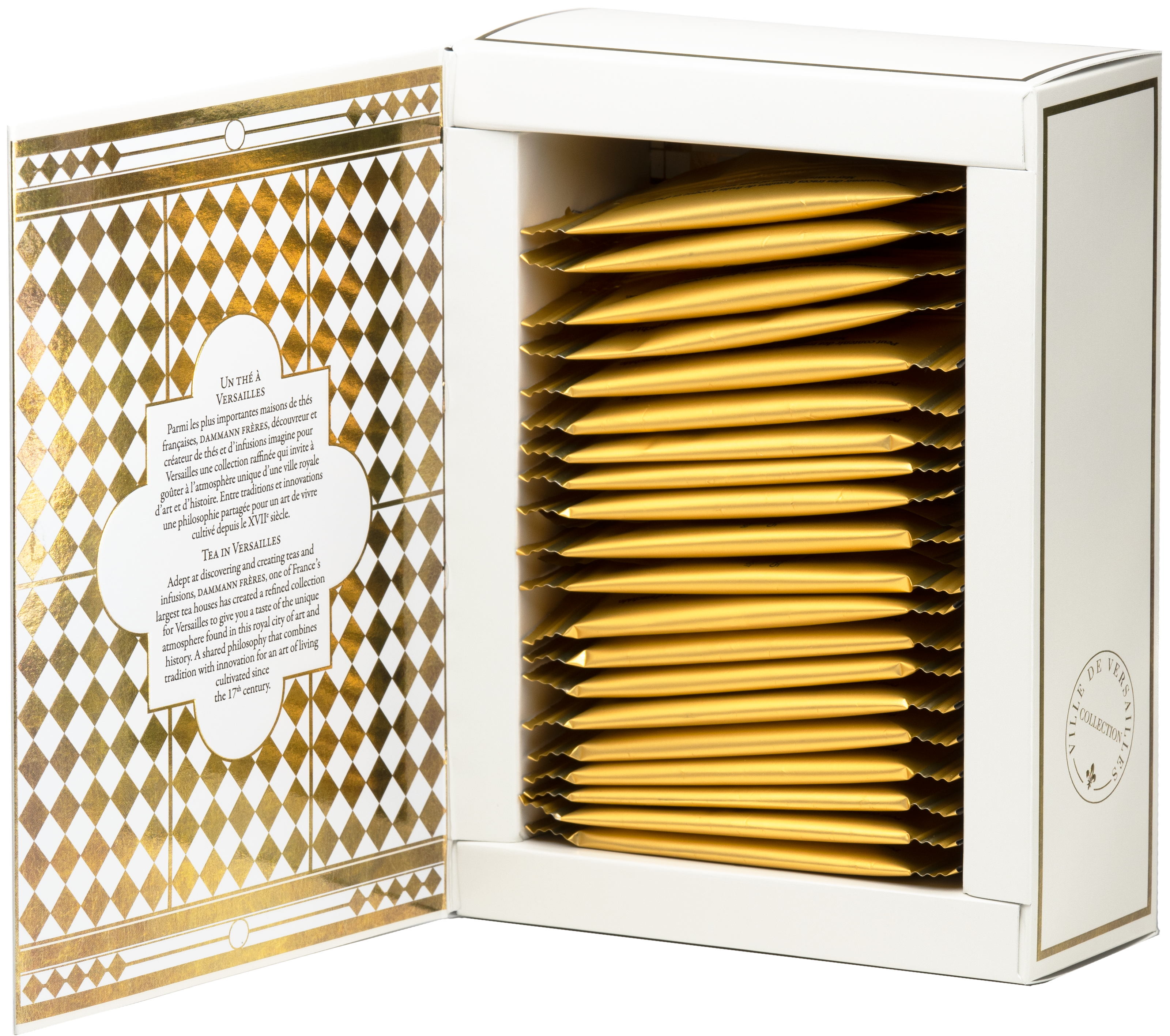 DAMMANN Frères - coffret sachets à thé Versailles