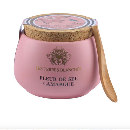 Les Terres Blanches - fleur de sel de Camargue - with spoon