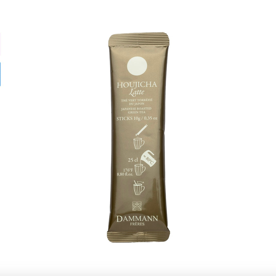 DAMMANN Frères - houjicha latte sticks - thé vert 