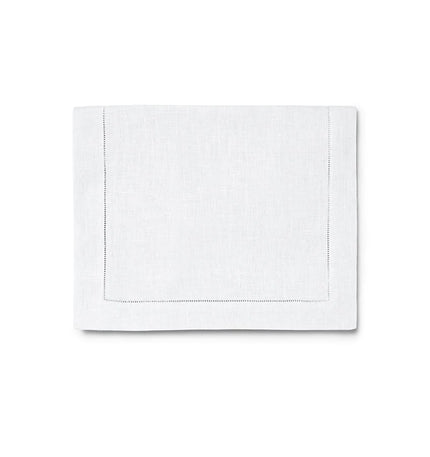 classic table runners  - 100% linen - white